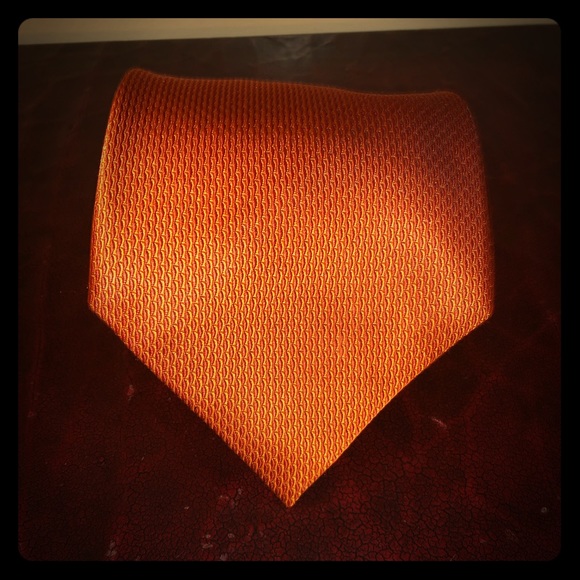 Joseph Addo 100% Silk Tie - Gold - Picture 1 of 5
